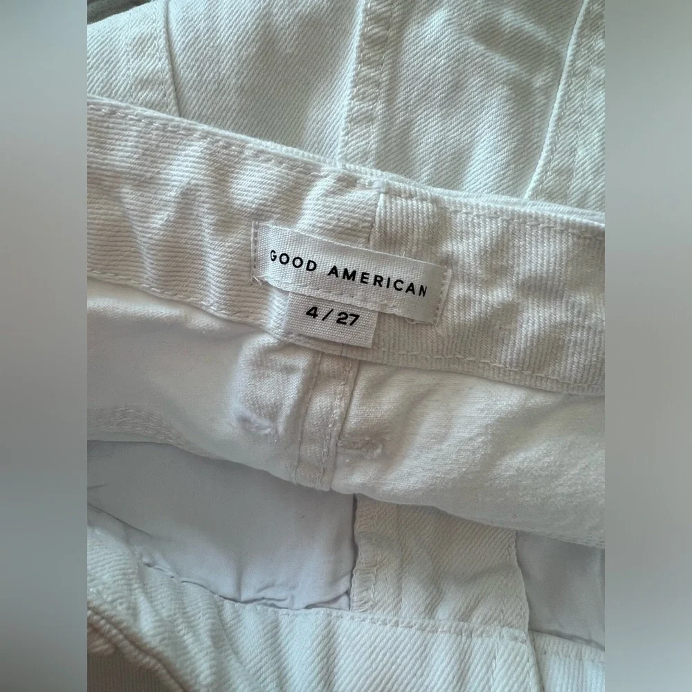 GOOD AMERICAN WHITE JEANS NWT